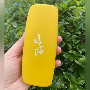 Ray-Ban Vibrant Yellow Eyewear Case